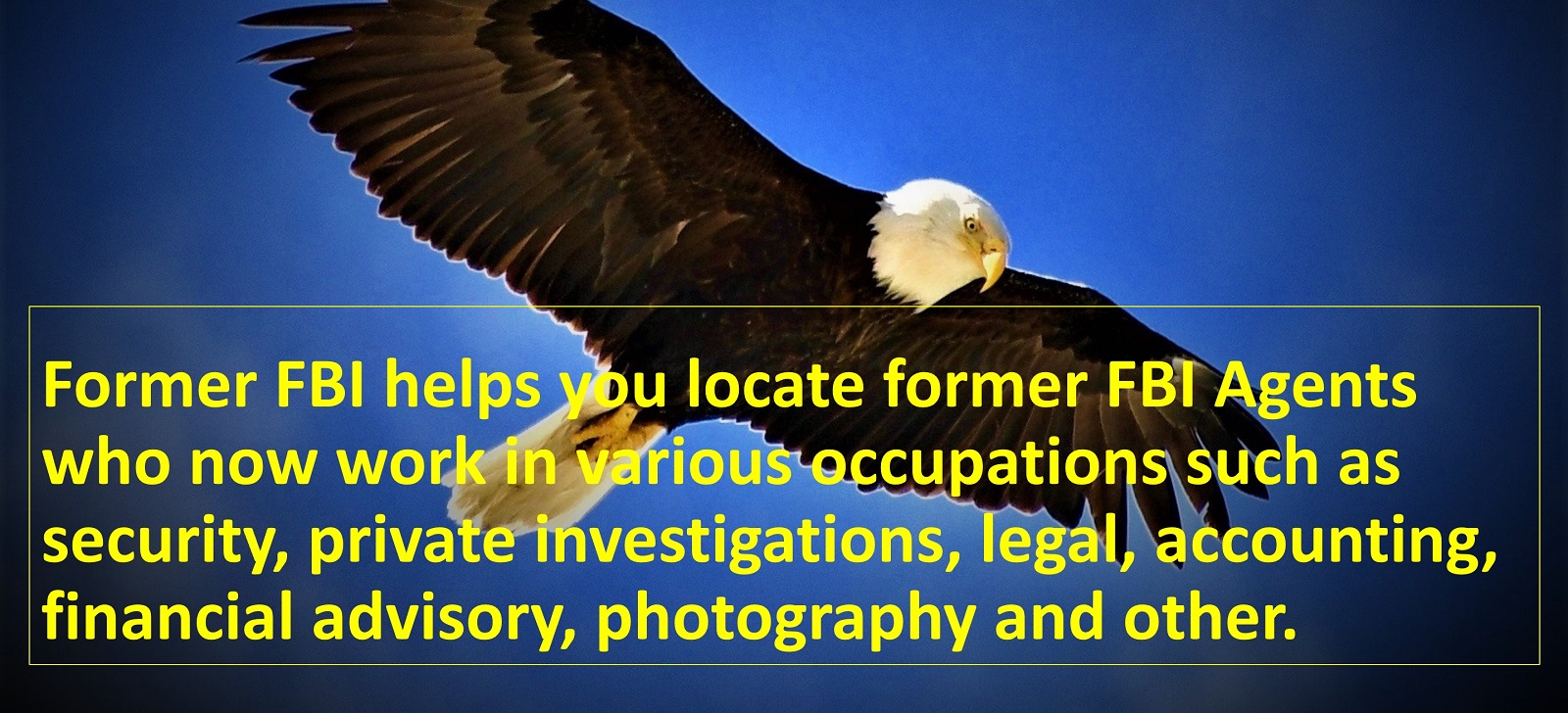 Former FBI Eagle Photo